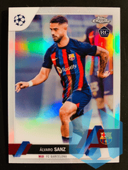 2022-23 Topps Chrome UEFA #67 Alvaro Sanz FC Barcelona RC